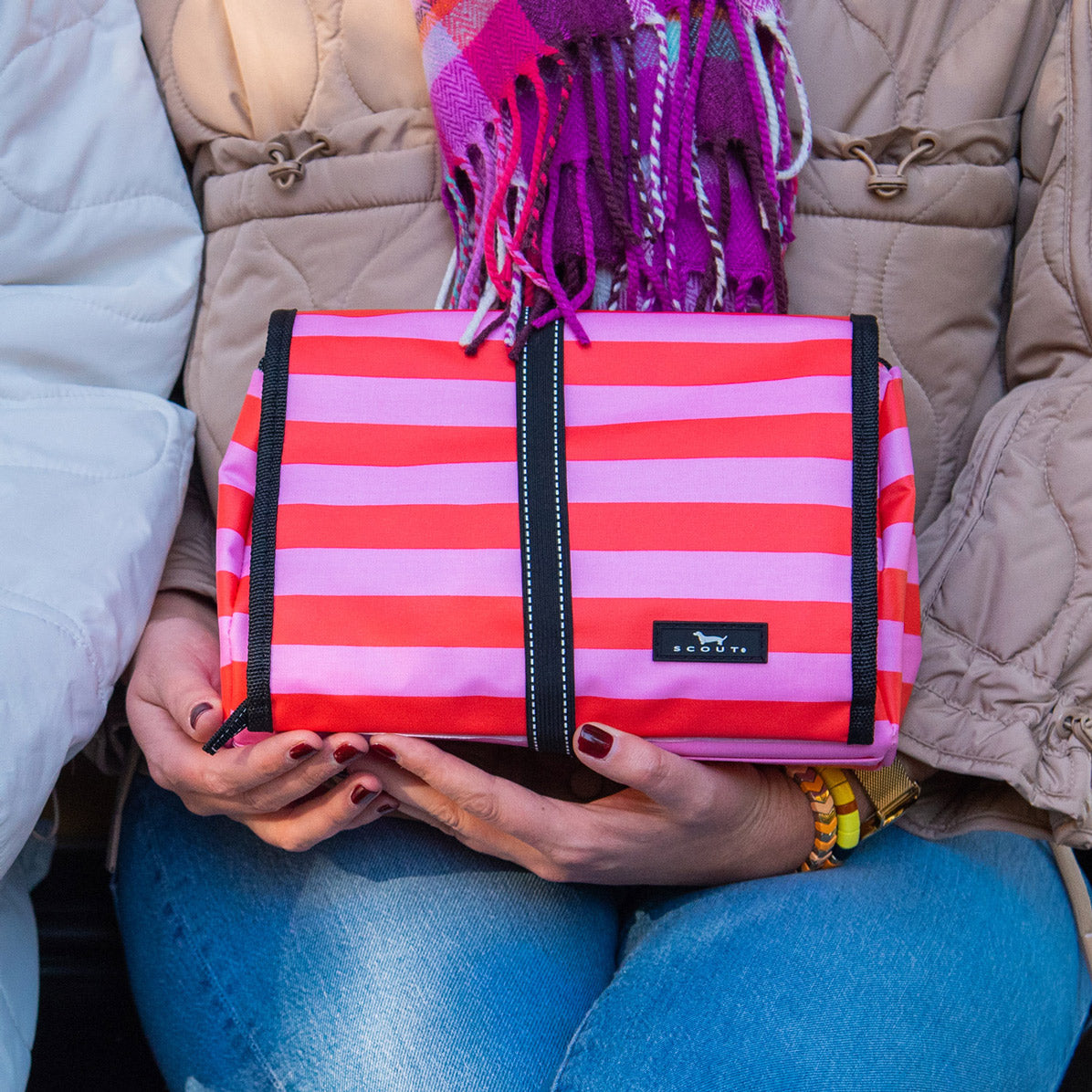 Beauty Burrito Hanging Toiletry Bag