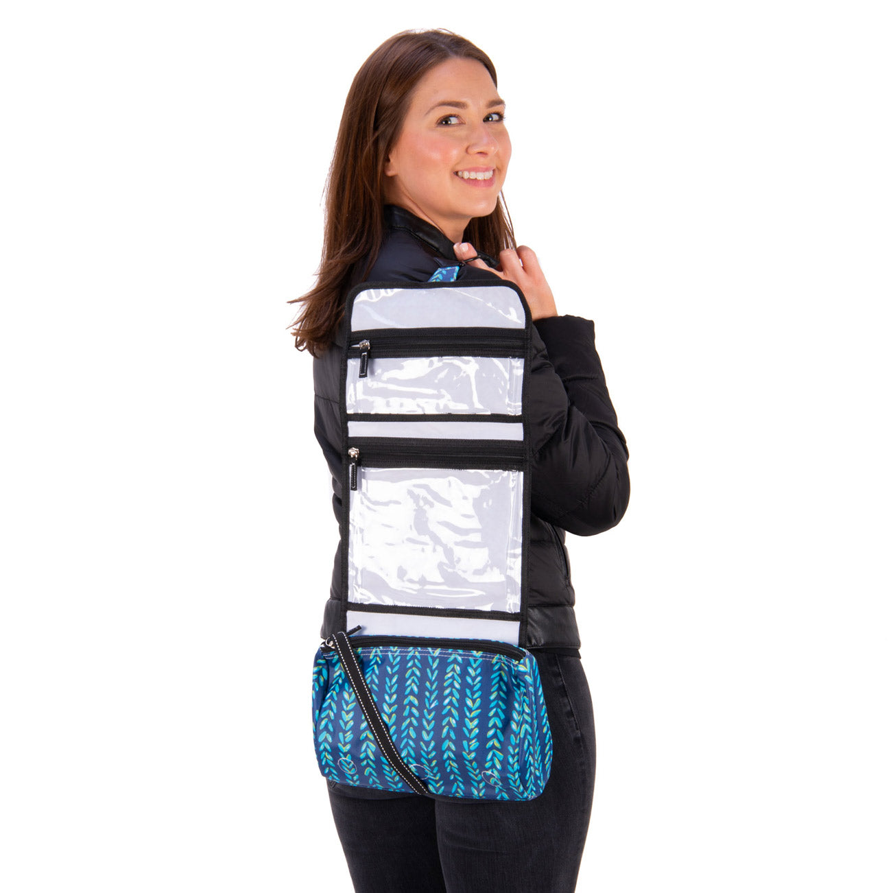 Beauty Burrito Hanging Toiletry Bag