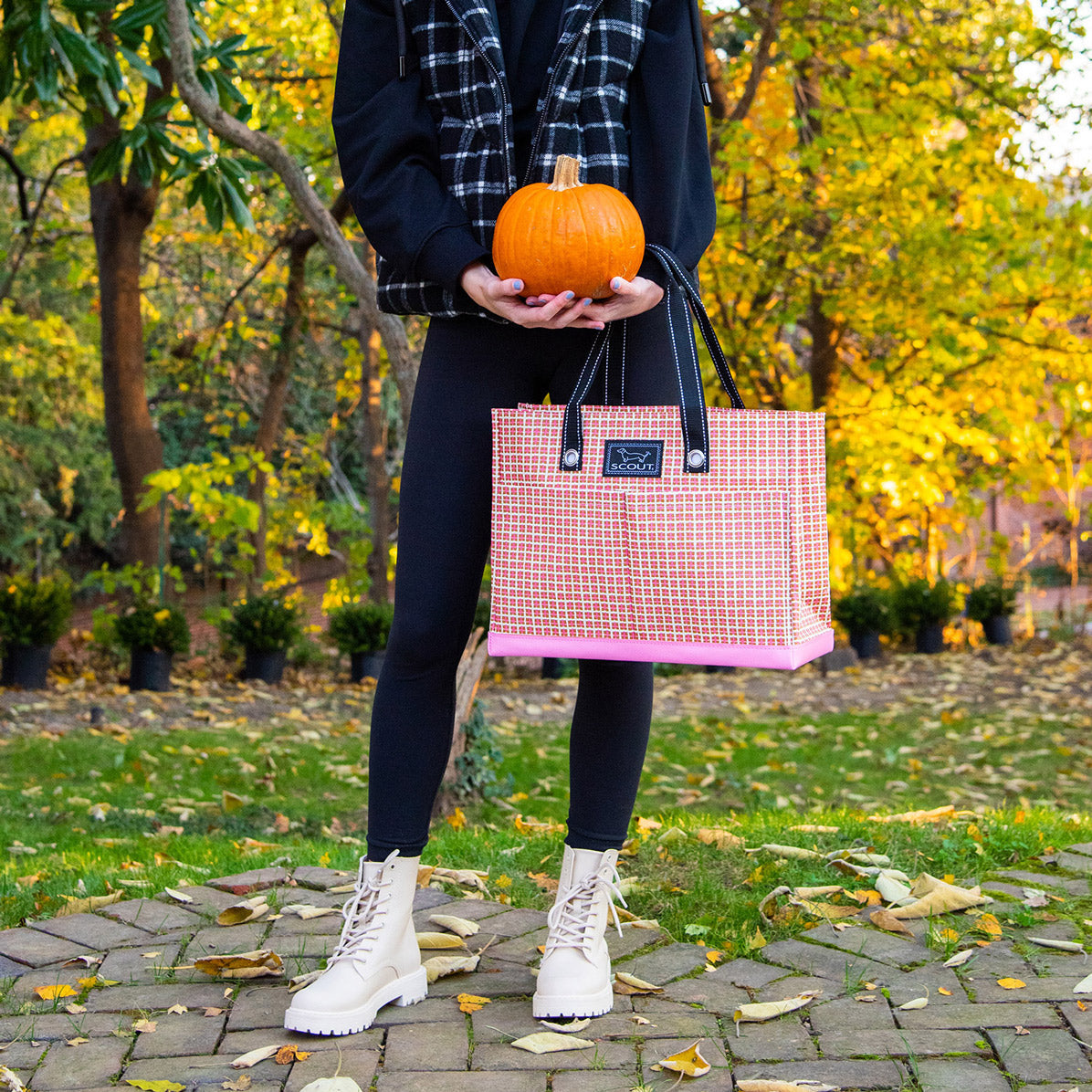 Uptown Girl Pocket Tote Bag