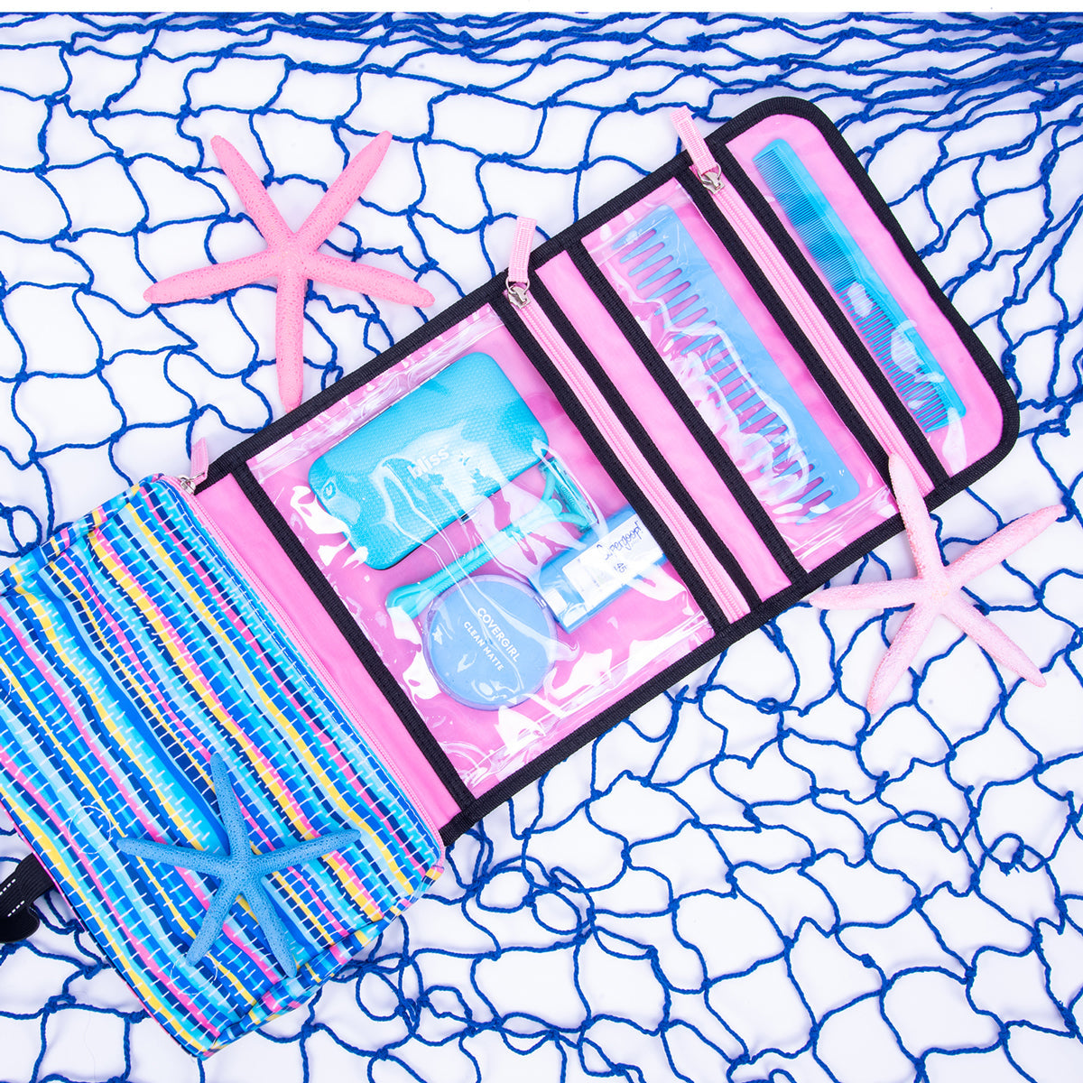 Beauty Burrito Hanging Toiletry Bag