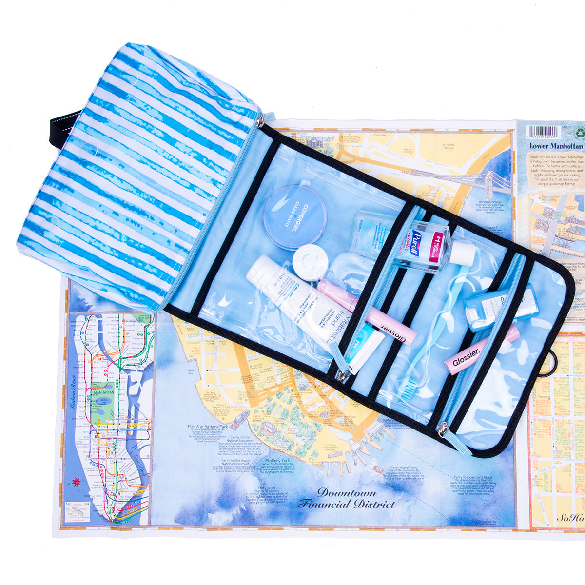 Beauty Burrito Hanging Toiletry Bag