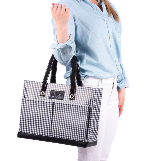 Uptown Girl Pocket Tote Bag