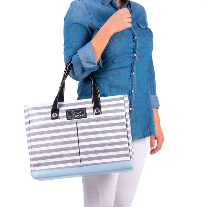 Uptown Girl Pocket Tote Bag